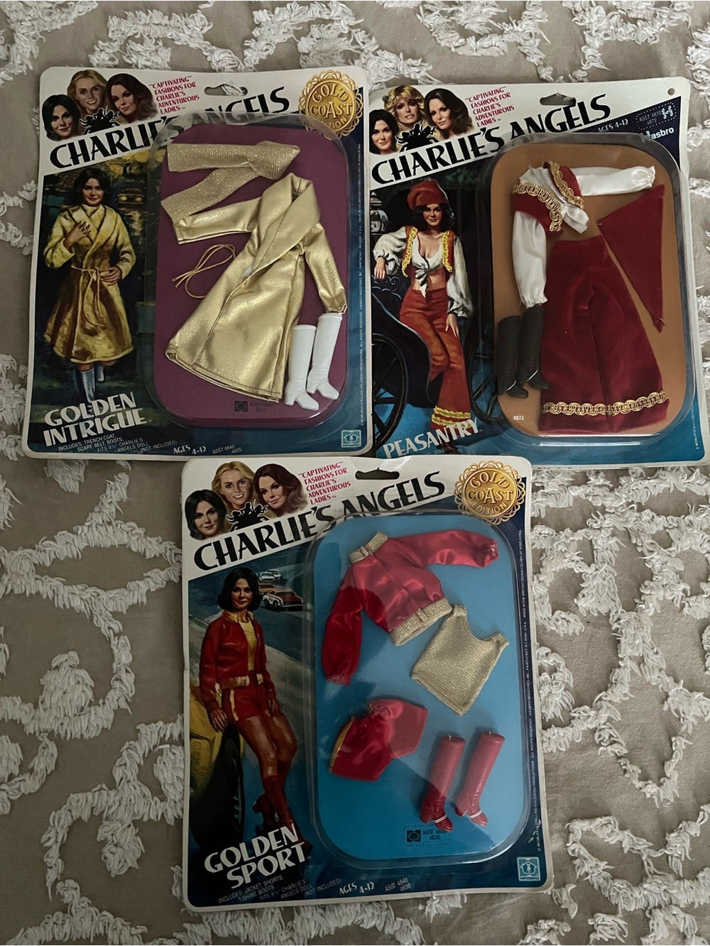 Hasbro Charlie’s Angels Fashion Sets (3)